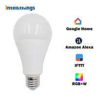 Intellithings Dimmer Led Bulb 2.4G Wifi Smart Light RGB Multi Colors Changing Via APP Voice Control Alexa echo Google home IFTTT 2024 - buy cheap