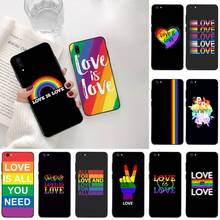 Gay Lesbian LGBT Rainbow Phone Case For Vivo Y91c Y17 Y51 Y67 Y55 Y7s Y81S Y19 V17 vivos5 2024 - buy cheap