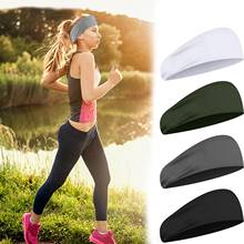 Men headband Absorbent Cycling Yoga Sweat Sport Headband Men Sweatband For Men and Women Yoga Hair Bands Head Sweat Bands Sports 2024 - купить недорого