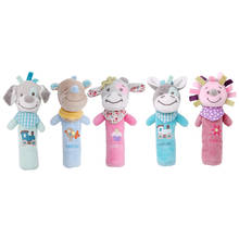 Hot Sale Baby Rattles Mobiles Bb Sticks Soft Cow Plush Doll Crib Bed Hanging Hand Catches Animal Toy Doll Kids Toy Sa979773 2024 - buy cheap