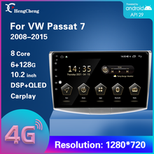 For Volkswagen Passat 7 B7 NMS 2008-2015 Car Smart Multimedia Video Player GPS Navigation Radio Android 10 4G Full Netcom 2024 - buy cheap