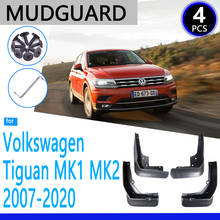 Брызговики для Volkswagen VW Tiguan MK1 MK2 2007 ~ 2020, автомобильные аксессуары, брызговик, крыло, автозапчасти 2024 - купить недорого