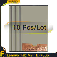 10 pces 7 "lcd para lenovo tab m7 tb-7305 TB-7305F TB-7305i tb7305x 3g 4g wifi display lcd de tela toque digitador assembléia completa 2024 - compre barato