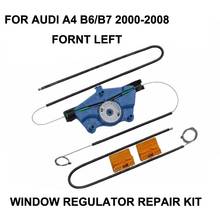 2000-2008 WINODW KIT FOR AUDI A4 B6/B7 WINDOW REGULATOR CABLES AND CLIPS FRONT-LEFT SIDE 2024 - buy cheap