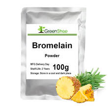 High Grade Bromelain Powder Cosmetic Raw,Pineapple Extract, Whitening Skin,Exfoliating and Removing Spots 2024 - buy cheap