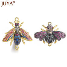 Conectores de insectos para mujer, accesorios artesanales, abeja dorada, mariposa, suministros para mujer, abalorios, pulsera, collar, componentes 2024 - compra barato