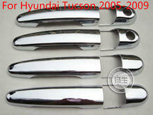 High-quality ABS Chrome Door Handle Cover For Hyundai Tucson 2005 2006 2007 2008 2009 Car-styling Car-covers 2024 - buy cheap