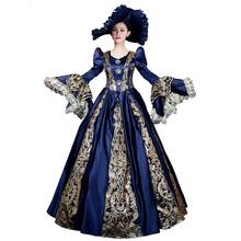 New 18th Century Historical Stage Prom Dress Victorian Party Dress Elegant Queen Court Dress 2024 - buy cheap