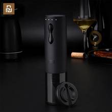 Youpin Ecological chain Automatic Red Wine Bottle Opener Electric Corkscrew Foil Cutter Cork Out Tool For Home Use 2024 - buy cheap
