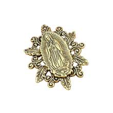 Contas com pingente esférico, medalha talismã religioso para borracha, x mm, pendente de ouro antigo 2024 - compre barato