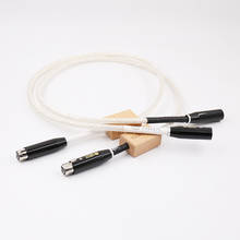 Одна пара, Hi-Fi аудио кабель XLR Banlance, соединительный кабель 1 м XLR кабель 2024 - купить недорого