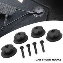 4PCS Car Cargo Net Replacement Hooks Hardware Kit Hook Mounting For Car Rear Cargo Trunk Storage Organizer Net 2 Ways to Install 2024 - buy cheap