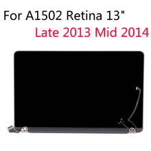 Ensamblaje completo de pantalla Original A1502 para Apple Macbook Pro, Retina de 13 pulgadas, ME864, ME865, MGX72, MGX92, finales de 2013, mediados de 2014, nuevo 2024 - compra barato