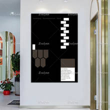 Poster de exposição da brin hofmann 1952, minimalista, abstrato, moderno, decoração de casa, impressões, arte de parede, tela, imagens modulares, presente 2024 - compre barato