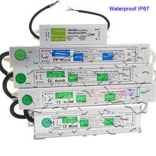 Transformador de iluminación AC110V-260V DC 12V/24V, 10W, 20W, 60W, 80W, 150W, adaptador de fuente de alimentación, controlador de interruptor de tira LED, resistente al agua IP67 2024 - compra barato