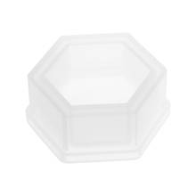 Hexagon Flower Pot DIY Silicone Molds Garden Planter Cement Concrete Vase Soap Moulds 2024 - buy cheap