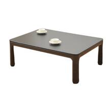 Mesa de centro dobrável kotatsu de 105x75cm, mesa de centro preta para móveis da sala de estar com aquecimento baixo japonês 2024 - compre barato