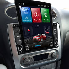Sistema multimídia automotivo, reprodutor com rádio, android 10, 64gb de rom, navegação gps, compatível com ford focus 2 mk2 2002-2014 2024 - compre barato