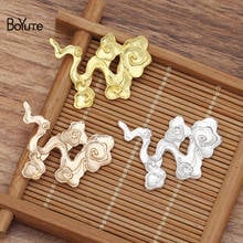 BoYuTe Wholesale 20Pcs Metal Alloy 32*24MM Xiangyun Cloud Jewelry Materials Diy Hand Made Accessories Parts 2024 - buy cheap