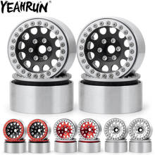 Yeahrun 1.9 polegadas rodas cubos de metal beadlock roda jantes para 1:10 axial scx10 rc rodas carro rastreador atualizar peças 2024 - compre barato