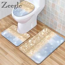 Zeegle-tapete antiderrapante para banheiro, decoração para banheiro, em flanela e antiderrapante 2024 - compre barato