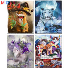 Full Diamond Painting Animal Strange 5D Diy Special Shaped Lovely Diamond  Embroidery Animal Diamond Mosaic Paintings Gift Er026 2024 - buy cheap