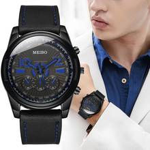 Reloj de Hombre 2020 reloj de negocios para Hombre Relojes de lujo de primera marca Relojes deportivos para Hombre reloj de cuero masculino 2024 - compra barato