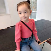 Children Clothing Autumn Spring Kids Baby Girl Fashion Casual Toddler Blouse Long Sleeve Outerwear Tops New Style 2-7T 2024 - buy cheap