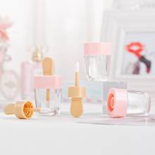 8ML Pink Sweet ice cream Empty Lip Gloss Tube, Cosmetic Makeup Lipstick Refillable Bottle, ice cream Lip Balm Container 2024 - buy cheap