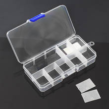 Grids Compartments Plastic 15 10 24 Slots Compartment Adjustable Jewelry Transparent Storage Box Case Organizer 1pc 2pcs 3pcs 2024 - buy cheap