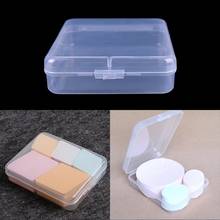 1Pcs Make Up Puff Box Makeup Foundation Puff Case Transparent Silica Powder Sponge box 2024 - buy cheap