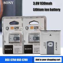 Sony Original 3.6v NP-BK1 NP BK1 930mah Lithium Rechargeable Battery DSC W180 W190 S980 S950 W370 W180 DSC-W190 S750 Camera Cell 2023 - buy cheap