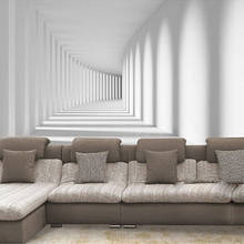 Melhoria da casa personalizado 3d foto papel de parede moderno abstrato passway arte mural sala estar sofá fundo papéis decoração da sua casa 2024 - compre barato