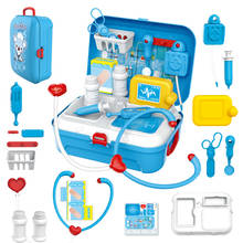 Kit médico brinquedo para crianças, brinquedo formal de jogo médico para meninos e meninas, presente de natal, 2020 2024 - compre barato