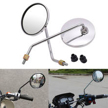 For BMW K1200S k 1200 r K1200 S K1300S/R/GT R1200ST Motorcycle rearview mirror round mirror motorcycle long stem accessories 2024 - buy cheap