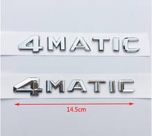 1 insignia ABS 4matic para coche, pegatina con emblema trasero para Mercedes Benz W117, Cla45, W205, C63, W212, E63, W207, W176, A45, X156, Gla45, AMG, estilo 2024 - compra barato