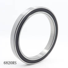 6820 2RS Bearing ABEC-1 100x125x13 MM  Metric 6820RS Thin Section Bearings 61820 RS 2024 - buy cheap