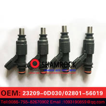 Original Fuel Injector nozzle OEM 23250-0D030 / 232500D020/ 0280156019/ 23250-0D020 fits For Ttoyota Corolla Auris Avensis  4PCS 2024 - buy cheap