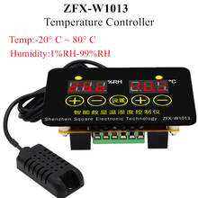 Controlador de temperatura para microcomputador, termostato inteligente, controle de tempo ajustável-20 ° c ~ 80 ° c 2024 - compre barato