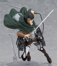 15cm New Anime Attack on Titan Eren Mikasa Levi Ackerman Toy 213 Movable Ver PVC Action Figure Collectible Model Toys With Box 2024 - buy cheap