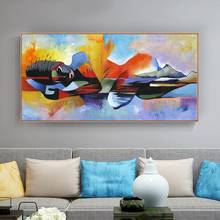 Abstract Lord Buddha Canvas Painting Posters and Prints Cuadros Religious Wall Art Pictures for Living Room Decoration No Frame 2024 - buy cheap