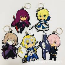 COSANER  Fate Girls 5style Anime Key Chain PVC Figure Keyring Toys Keychain Keyholder Birthday Gifts Unisex NEW 2024 - buy cheap