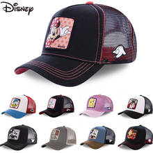 Minnie de Disney Snapback de Mickey para hombre y mujer, sombrero de malla de 62 estilos, Hip Hop, camionero, envío directo 2024 - compra barato