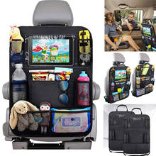 Organizador para el asiento trasero del coche, bolsa de almacenamiento universal con varios bolsillos, soporte para pantalla, accesorio interior para automóviles 2024 - compra barato