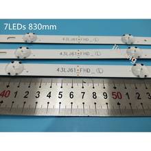 3 PCS/set LED backlight strip for LG 43UJ6300 43UJ6500 43UJ6560 43UJ651V 43UJ561V 43UJ701V 43UK6200 43UJ630V 43UJ635V 43LJ614V 2024 - buy cheap