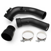 Kits de inducción de filtro de aire frío para coche nuevo, kit de tubo de admisión de modificación de alto flujo para BMW 335i N55, 2020 2024 - compra barato