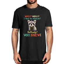 Рубашка унисекс, Мужская винтажная футболка из 100% хлопка, с надписью «What I Have An Attitude» 2024 - купить недорого