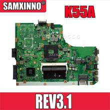 Placa base K55VD REV3.1 RAM para For Asus K55A K55VD, placa base de ordenador portátil K55VD, placa base K55A, placa base K55VD, prueba OK 2024 - compra barato