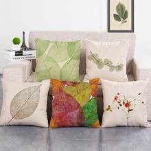 45*45 cm Cotton Linen Pillow Case Sofa Seat Bedroom Living Room Cushion Cover Simple Square Home Decorative Pillowcases 2024 - buy cheap