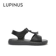 Lupinus sandálias femininas retrô com borla, novo sapato romano para mulheres, com salto baixo, sexy, dedo aberto, moda praia, 2021 2024 - compre barato